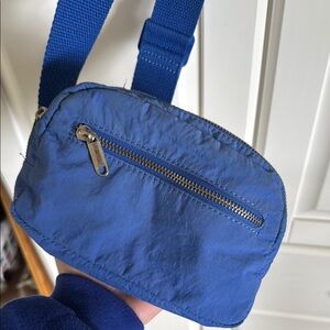 Blue Crossbody Bag